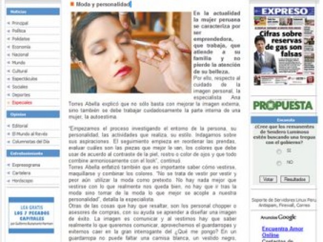 Diario Expreso de Perú